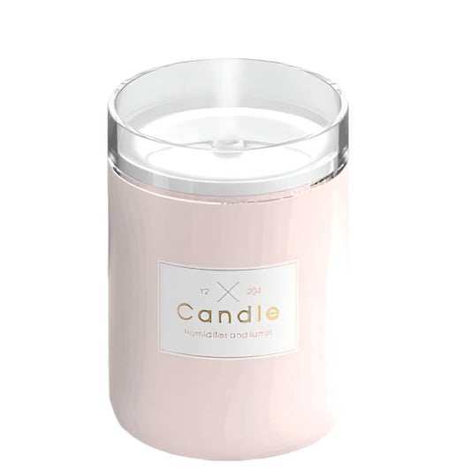 Desktop Candlestick Luminous Humidifier