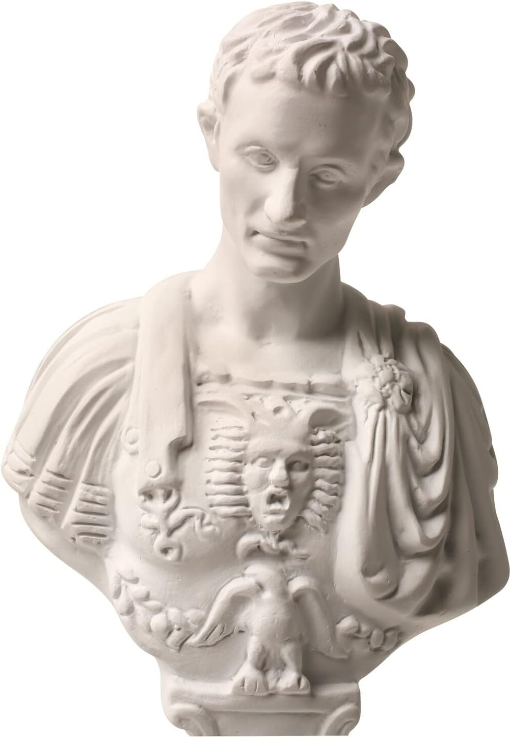 Resin Julius Caesar Statues Pen Holder