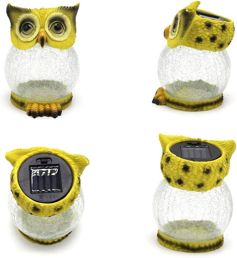 LED Owl Shaped Solar Light