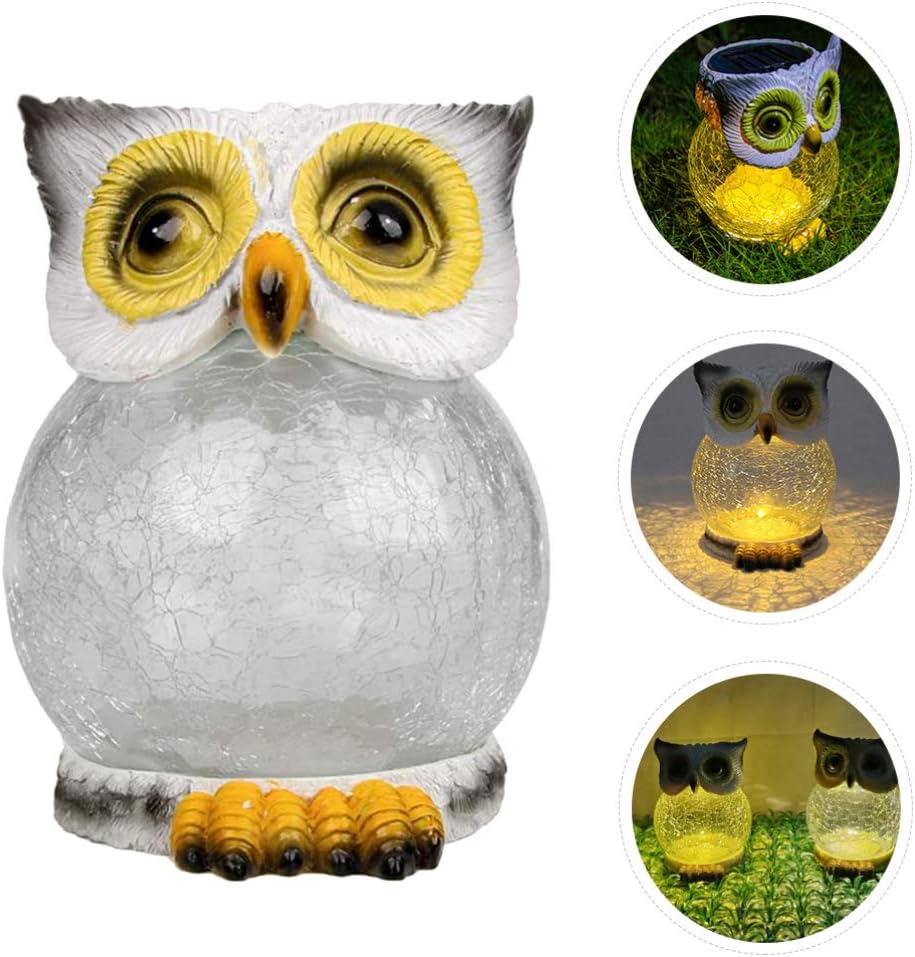 LED Owl Shaped Solar Light