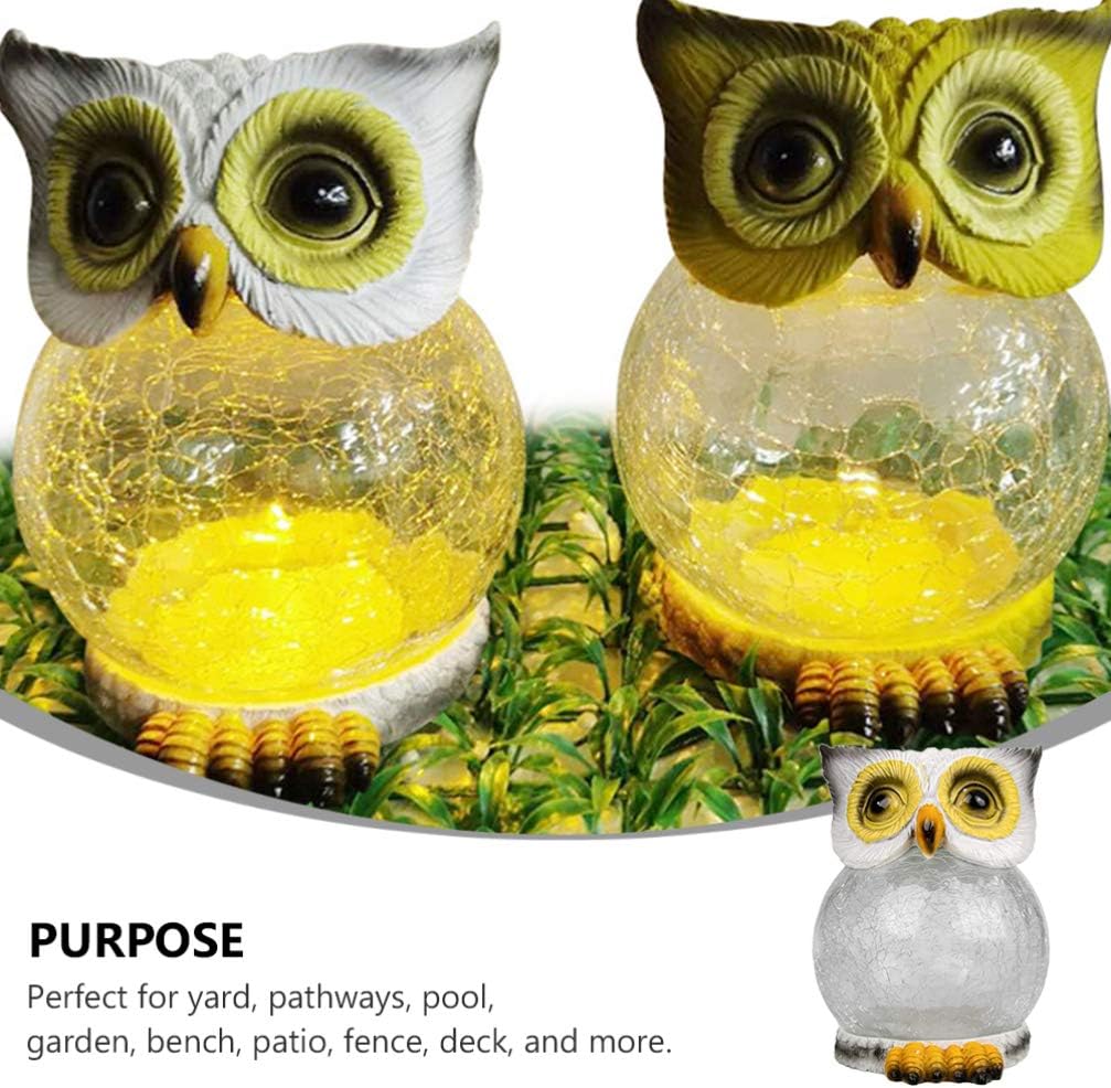 LED Owl Shaped Solar Light