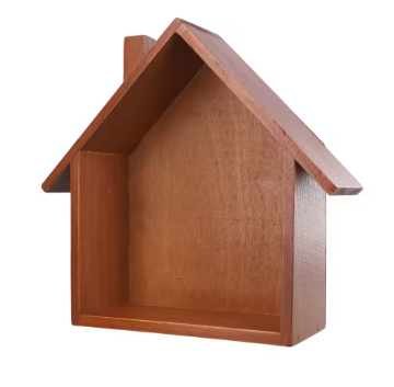 House-Shaped Display Shelf
